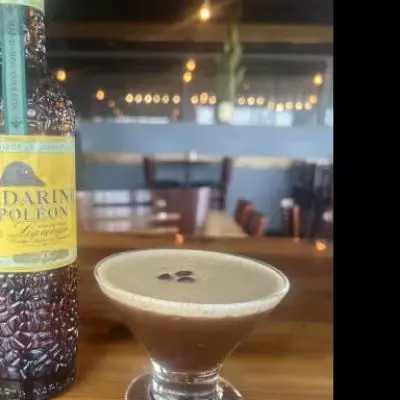 Wake Up Call (Chocolate Mandarine Espresso martini