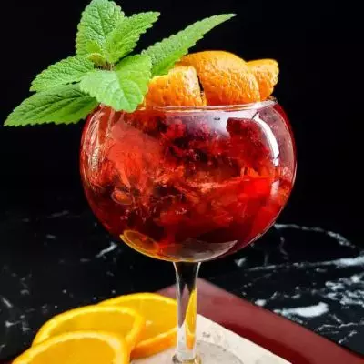 Bitter Bourbon Spritz