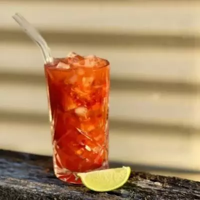 Amanda's Strawberry Caipirinha