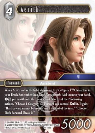 Aerith 11-139S Opus XI Final Fantasy card