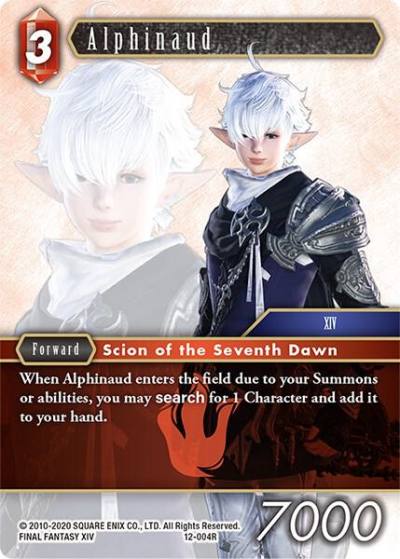 Alphinaud 12-004R Opus XII Final Fantasy card