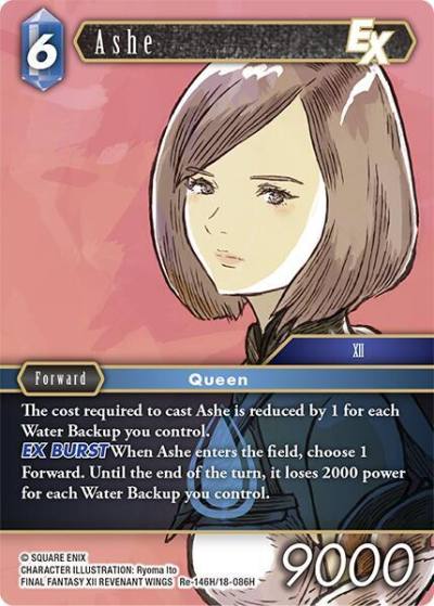 Ashe EX Re-146H/18-086H Legacy Collection Final Fantasy card