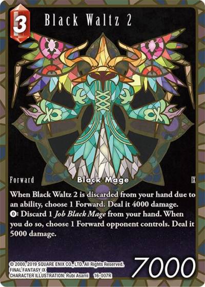 Black Waltz 2 Full Art 16-007R Emissaries of Light Final Fantasy card