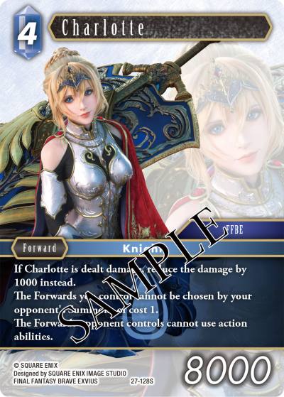 Charlotte 27-128S Journey of discovery Final Fantasy card