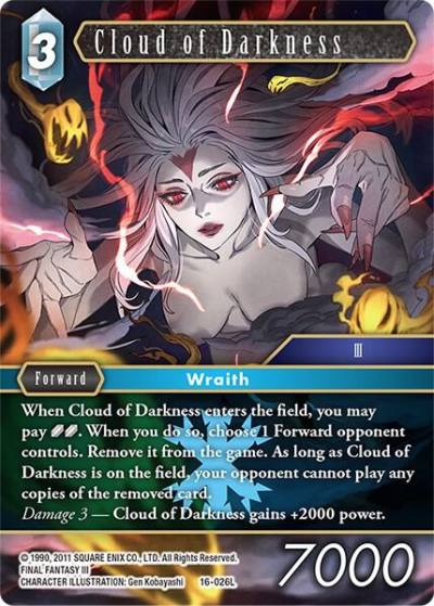 Cloud of Darkness 16-026L Emissaries of Light Final Fantasy card