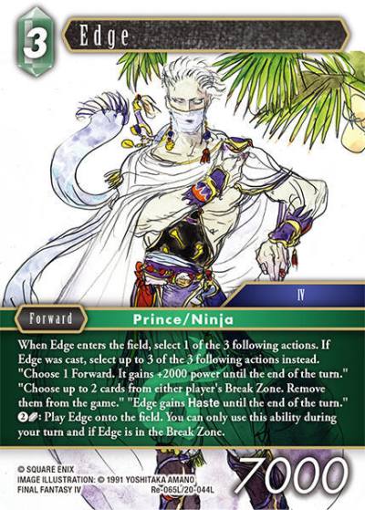 Edge Re-065L/20-044L Legacy Collection Final Fantasy card