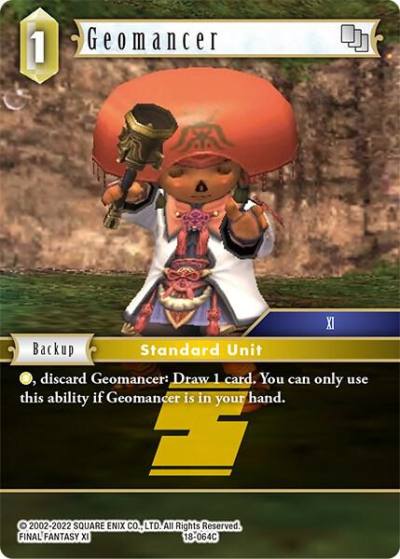 Geomancer 18-064C Resurgence of Power Final Fantasy card