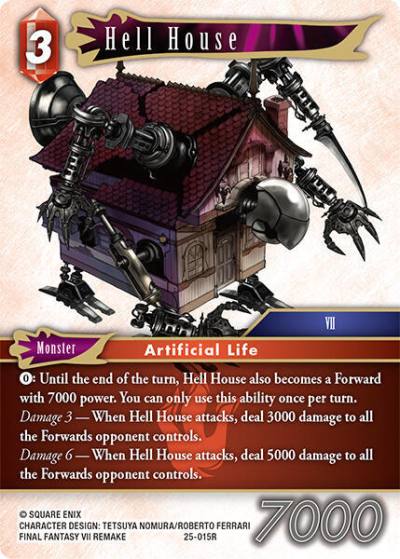 Hell House 25-015R Tears of the Planet Final Fantasy card