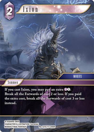 Ixion Re-121C/17-090R Legacy Collection Final Fantasy card