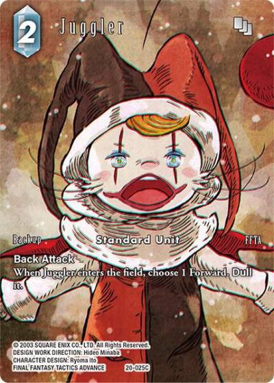 Juggler Full Art 20-025C Dawn of Heroes Final Fantasy card