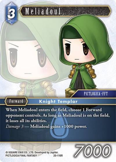 Meliadoul 20-116R Dawn of Heroes Final Fantasy card