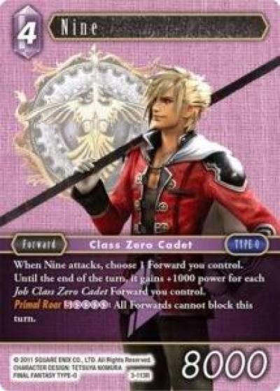Nine 3 113R PR-018/3-113R FF: Promo Cards Final Fantasy card