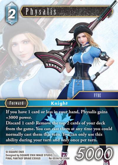 Physalis Re-051H/18-030H Legacy Collection Final Fantasy card