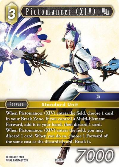 Pictomancer XIV 27-067C Journey of discovery Final Fantasy card