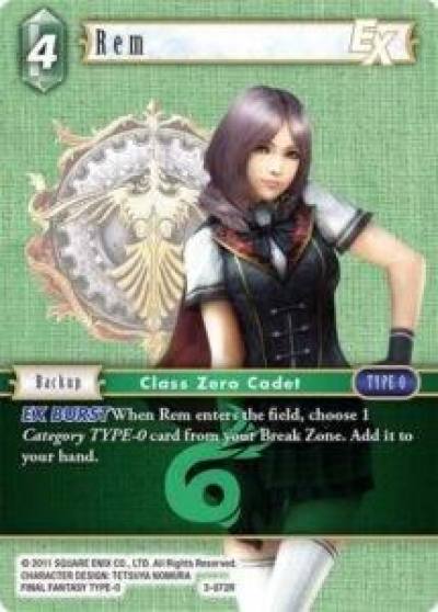 Rem EX PR-016/3-072R FF: Promo Cards Final Fantasy card
