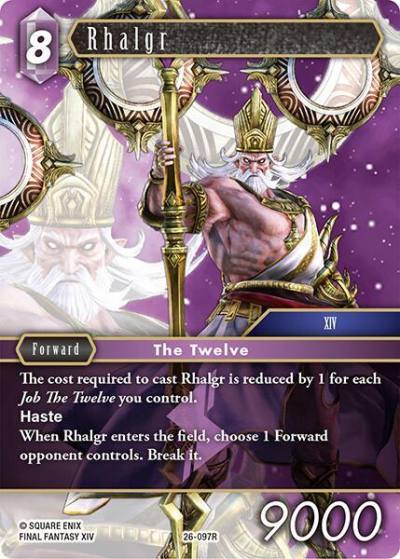 Rhalgr 26-097R Gunslinger in the abyss Final Fantasy card