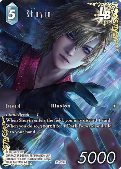 Shuyin LB Full Art 25-109H Tears of the Planet Final Fantasy card
