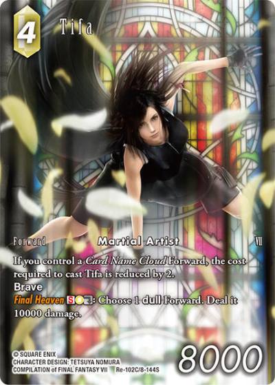 Tifa Full Art Re-102C/8-144S Legacy Collection Final Fantasy card