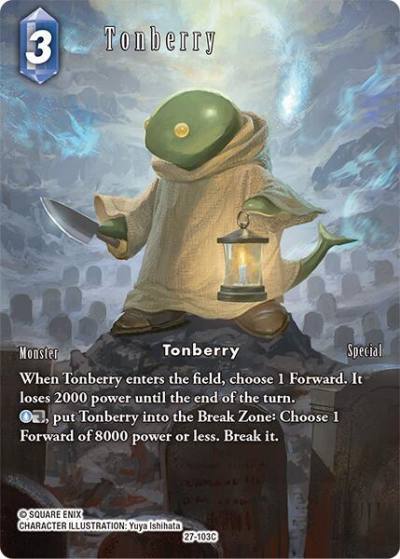 Tonberry Full Art 27-103C Journey of discovery Final Fantasy card
