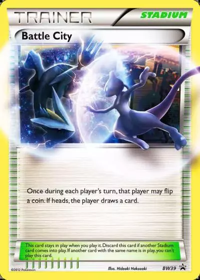 Battle City BW39/101 BW Black Star Promos Pokemon card