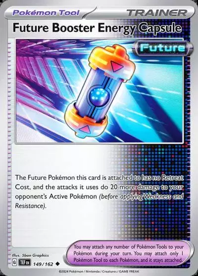 Future Booster Energy Capsule 149/162 Temporal Forces Pokemon card