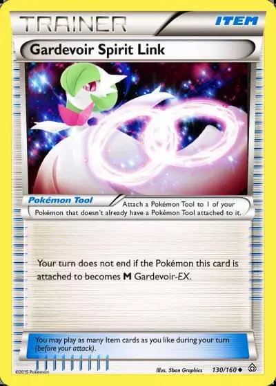 Gardevoir Spirit Link 130/160 Primal Clash Pokemon card