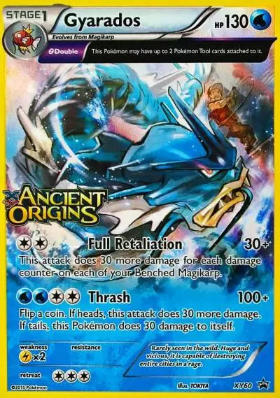Gyarados XY60/211 XY Black Star Promos Pokemon card