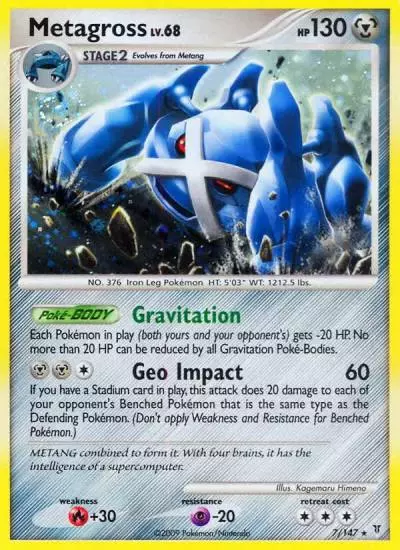 Metagross 7/147 Supreme Victors Pokemon card