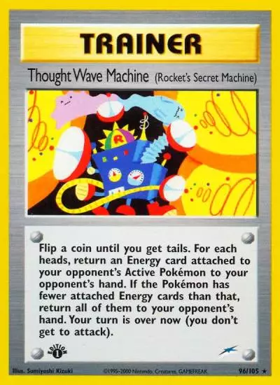 Thought Wave Machine 96/105 Neo Destiny Pokemon card