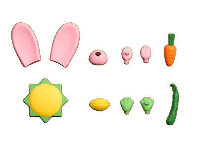 Nendoroid More: After Parts 04 A Set