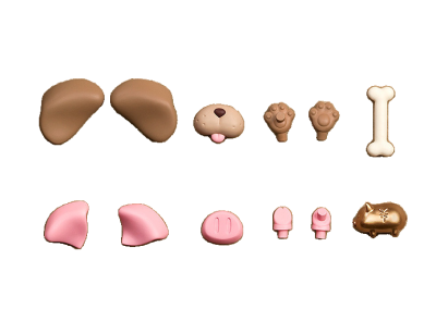 Nendoroid More: After Parts 04 B Set