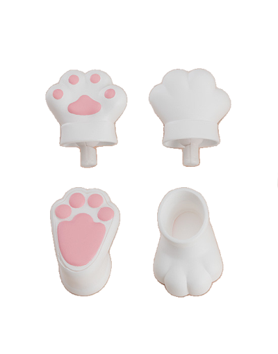 Nendoroid Doll: Animal Hand Parts Set (White)