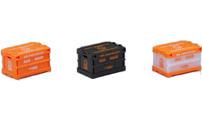 Nendoroid More Anniversary Container (Orange/Black/Clear)