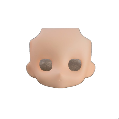 Nendoroid Doll Customizable Face Plate - Narrowed Eyes: Without Makeup (Peach/Cinnamon/Cream/Almond Milk)