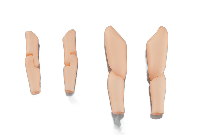 Nendoroid Doll Height Adjustment Set (Peach/Cinnamon/Cream/Almond Milk)
