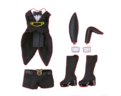 Nendoroid Doll Outfit Set: Bunny Suit (White/Black)