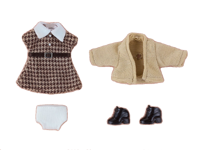 Nendoroid Doll Outfit Set: Campus Outfit - Girl (Beige/White)