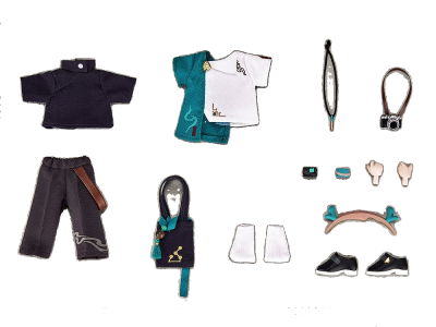 Nendoroid Doll Outfit Set: Dan Heng - Express Travel Ver.