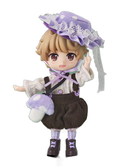 Nendoroid Doll Outfit Set: Mushroom - Boy (Green/Purple)