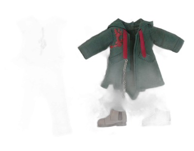 Nendoroid Doll Outfit Set: Nagito Komaeda