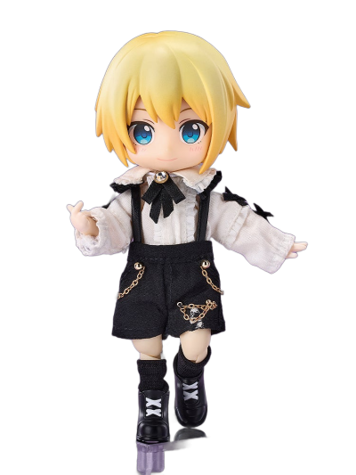 Nendoroid Doll Outfit Set: Suspender Shorts Set (White & Black/Black & White/White & Blue)