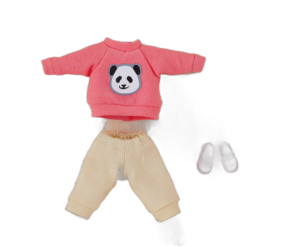 Nendoroid Doll Outfit Set: Sweatshirt and Sweatpants (Pink/Light Blue)