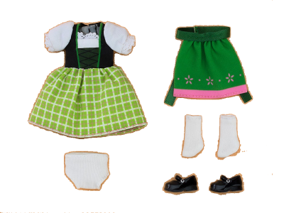 Nendoroid Doll Outfit Set: World Tour Germany - Girl (Green/Red)