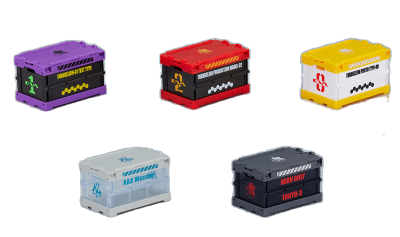 Nendoroid More Evangelion Design Container (Unit-01 Ver./Unit-02 Ver./Unit-00 Ver./NERV Ver./WILLE Ver.)
