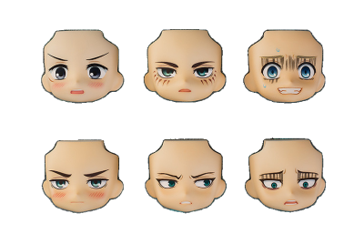 Nendoroid More: Face Swap Attack on Titan