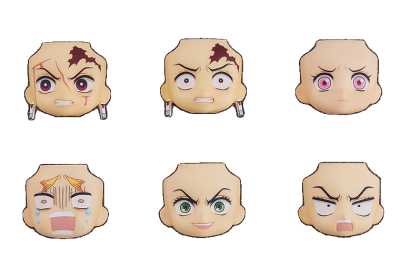 Nendoroid More: Face Swap Demon Slayer: Kimetsu no Yaiba 01