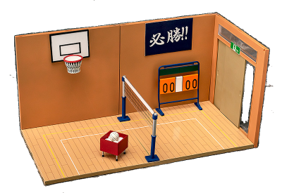 Nendoroid Playset #07: Gymnasium A Set
