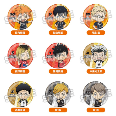 Haikyu!! Nendoroid Plus Collectible Pinback Button