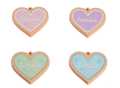 Nendoroid More Heart Base: Sugar Cookie (Purple/Pink/Blue/Mint)
