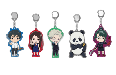 Jujutsu Kaisen 0 Nendoroid Plus Acrylic Keychain Yuta Okkotsu/Rika/Toge Inumaki/Panda/Maki Zen'in